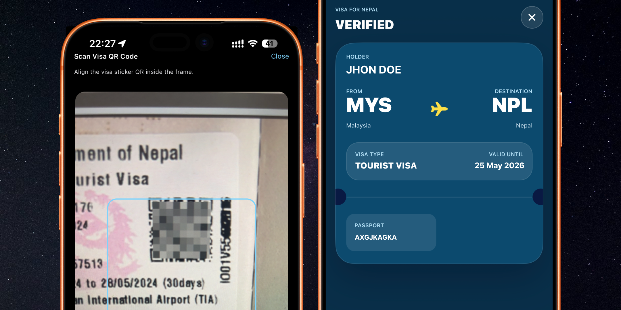 MestoGo Nepal Adds Instant Visa Verification with QR Scan + Manual Entry